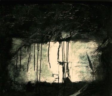 "FRAGMENTACION DEL A…" başlıklı Tablo Silvia Herrero tarafından, Orijinal sanat, Petrol