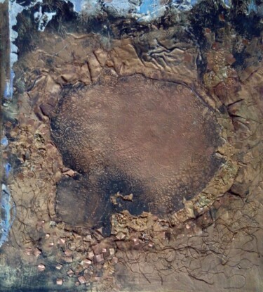 绘画 标题为“Imprints of Memory” 由Lynda Rosemarie Stevens, 原创艺术品, 丙烯