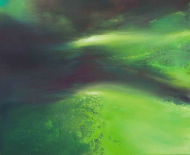 Malerei mit dem Titel "SARGASSES." von B. Alexis, Original-Kunstwerk, Öl