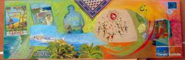 Antibes Peinture intitulée "Antibes" par Gérald Guillotte, Œuvre d'art originale, Acrylique