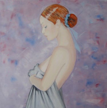 Peinture intitulée "Jeanne" par Jeanne Le Guen, Œuvre d'art originale, Huile Monté sur Châssis en bois