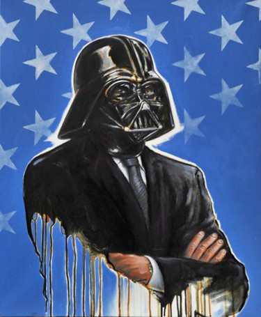 Peinture intitulée "I AM YOUR FATHER" par Pascal Buffard, Œuvre d'art originale, Huile