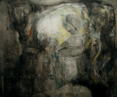 Painting titled "in-name-of-the-ligh…" by Slav Krivoshiev, Original Artwork