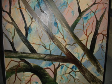 Pintura titulada "RAMAS" por Santial Alonso, Obra de arte original, Oleo
