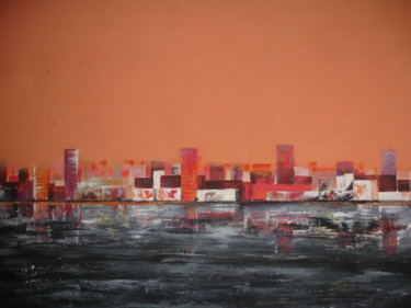 Pintura titulada "HORIZONTE" por Santial Alonso, Obra de arte original, Otro