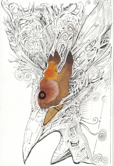 Dessin intitulée "volatilus-royal.jpg" par Julien Jomard, Œuvre d'art originale, Autre