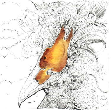 Dessin intitulée "volatilus-royal2.jpg" par Julien Jomard, Œuvre d'art originale, Autre
