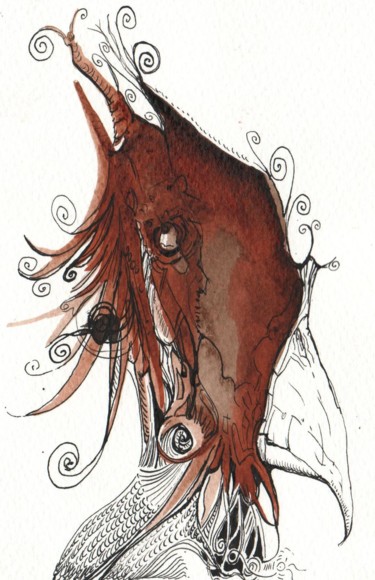 Dessin intitulée "volatilus-loyal.jpg" par Julien Jomard, Œuvre d'art originale, Autre