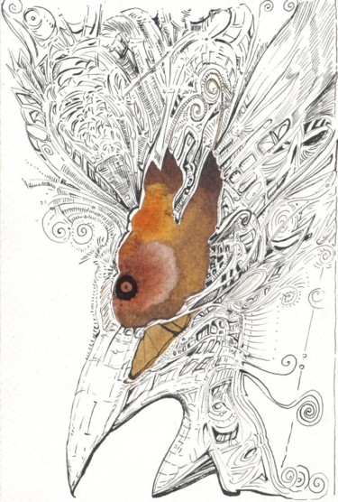 Dessin intitulée "volatilus-royal.jpg" par Julien Jomard, Œuvre d'art originale, Autre
