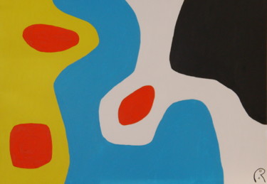 Painting titled "Endocytosis" by Jan Theuninck, Original Artwork, Oil