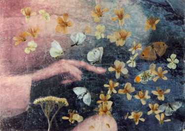 Collages intitulée "...I had to be in h…" par Phil Colisov, Œuvre d'art originale, Huile