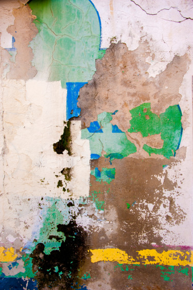 Photographie intitulée "wall paint" par Jean-Marc Angelini, Œuvre d'art originale