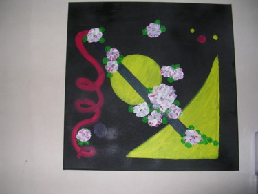 Painting titled "enclume-de-l-amour.…" by Serge Fiorato, Original Artwork