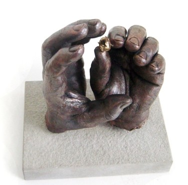 egoismo.jpg Scultura intitolato "egoismo.jpg" da Marcello Mancuso, Opera d'arte originale