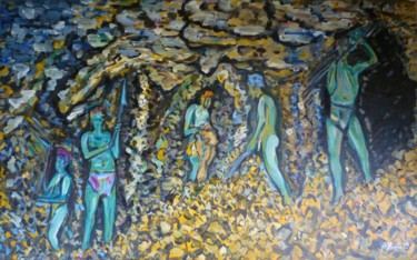 Pittura intitolato "a-pirrera.jpg" da Alberto C., Opera d'arte originale, Olio