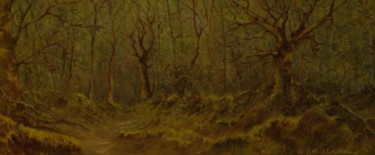 Peinture intitulée "petite-fantaisie.jpg" par Christian Le Gall, Œuvre d'art originale, Huile