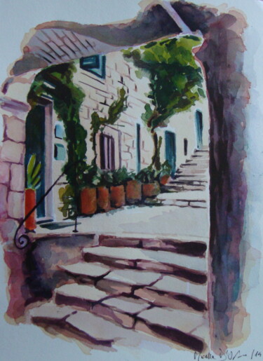 ACQUERELLO 23X31 ANNO 2014 Pittura intitolato "ACQUERELLO 23X31 AN…" da M.D-Agostino, Opera d'arte originale, Acquarello