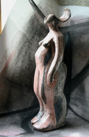 Sculpture intitulée "sans titre 2C" par Isabelle Clergue, Œuvre d'art originale, Terre cuite