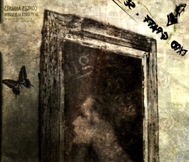 数字艺术 标题为“butterfly” 由Philippe Berthier, 原创艺术品, 照片蒙太奇