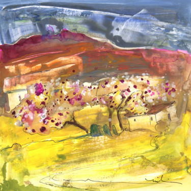 Malerei mit dem Titel "Ronda 05" von Miki De Goodaboom, Original-Kunstwerk, Öl