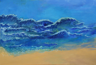 Schilderij getiteld "Rythme vital" door Olivier Montes, Origineel Kunstwerk