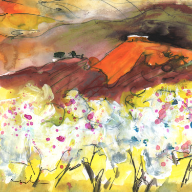 Malerei mit dem Titel "Ronda 09" von Miki De Goodaboom, Original-Kunstwerk, Öl