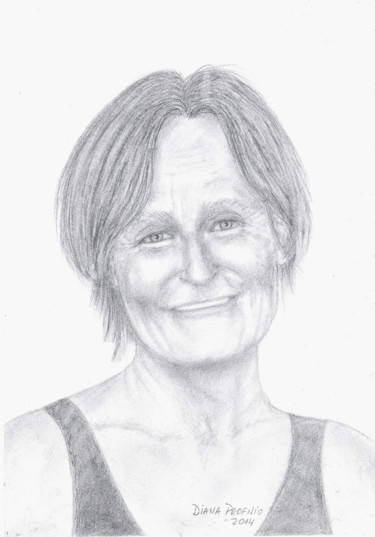 Dibujo titulada "Magda Konopacki de…" por Diana Profilio, Obra de arte original, Otro