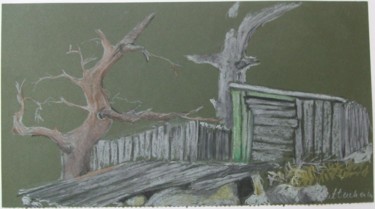 Drawing titled "from-island-of-sain…" by Branka Mattenheim, Original Artwork, Other