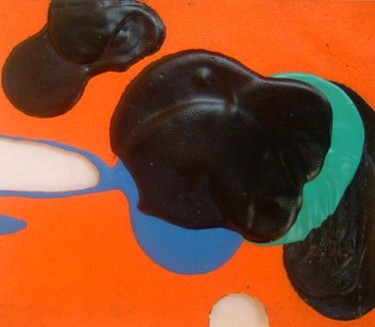 Painting titled "microintrospección…" by Johana Uvence, Original Artwork