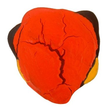 Painting titled "microintrospección…" by Johana Uvence, Original Artwork