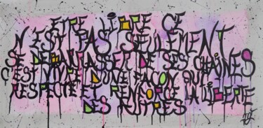 Peinture intitulée "Hommage...2" par Johanna Meunier, Œuvre d'art originale, Acrylique