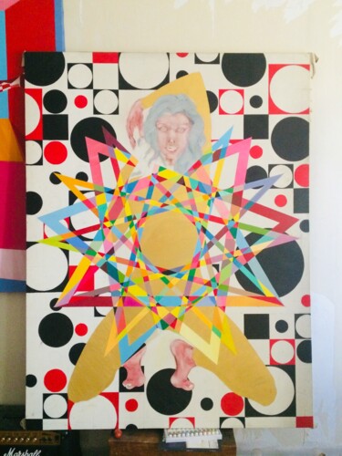 Painting titled "work in progress" by Rash, Original Artwork, Oil