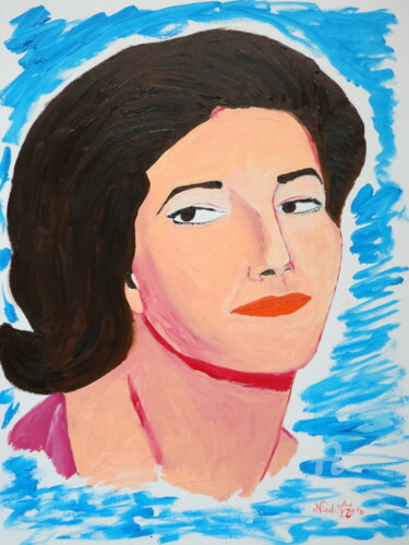 제목이 "Callas"인 미술작품 Aurelio Nicolazzo로, 원작, 기름