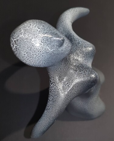 Sculpture intitulée "envol" par Xavier Houdayer, Œuvre d'art originale, Plâtre