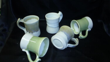 雕塑 标题为“mugs double émailla…” 由Josi Rica, 原创艺术品, 兵马俑