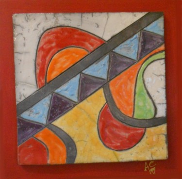 雕塑 标题为“abstraction.jpg” 由Armelle Colombier, 原创艺术品, 陶瓷