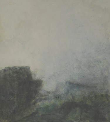 Peinture intitulée "En regardant les mu…" par Sabine Dutilh, Œuvre d'art originale, Huile