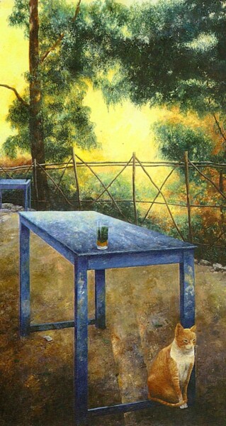 TÉ EN RMILAT-TÁNGER Pintura titulada "TÉ EN RMILAT-TÁNGER" por Hernández Consuelo, Obra de arte original, Oleo