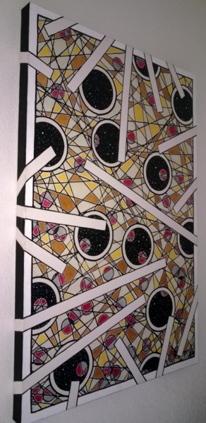 esprit libre Peinture intitulée "esprit libre" par Benoit !, Œuvre d'art originale, Acrylique