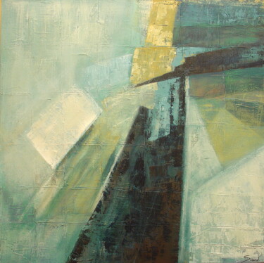 Peinture intitulée "En un clin d'œil" par Martine Sicard, Œuvre d'art originale, Acrylique