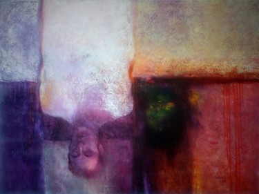 Peinture intitulée "Reveille-toi" par Adham Bozart, Œuvre d'art originale, Huile
