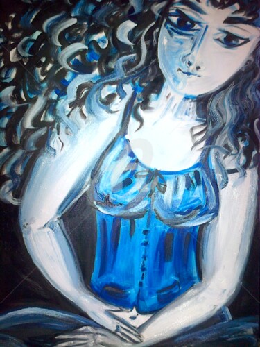 Peinture intitulée "the-other-journey-2…" par Lm Arnal, Œuvre d'art originale, Huile