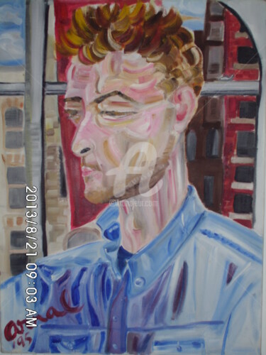 Peinture intitulée "biologista-espanol.…" par Lm Arnal, Œuvre d'art originale
