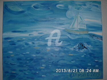 Peinture intitulée "solace2013-by-lm-ar…" par Lm Arnal, Œuvre d'art originale