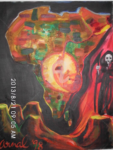Peinture intitulée "birth-of-beauty.jpg" par Lm Arnal, Œuvre d'art originale