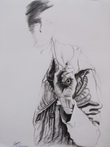 Drawing titled "ARTHUR" by L'Atelier De Nanou, Original Artwork, Graphite
