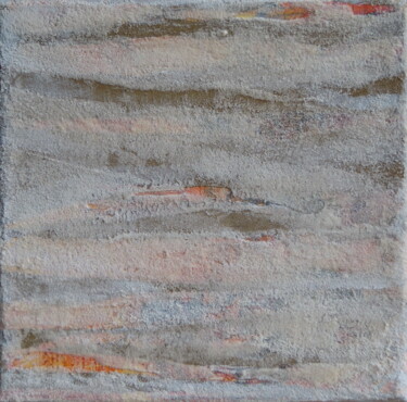 Painting titled "Technique mixte-sur…" by Isabelle Corthay, Original Artwork, Other Mounted on Wood Stretcher frame