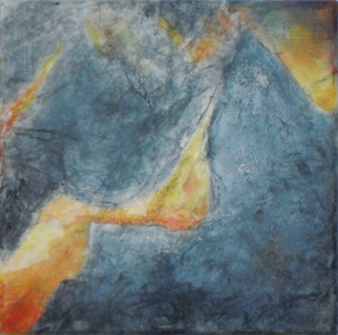 Peinture intitulée "Triptyque II" par Isabelle Corthay, Œuvre d'art originale, Acrylique Monté sur Châssis en bois