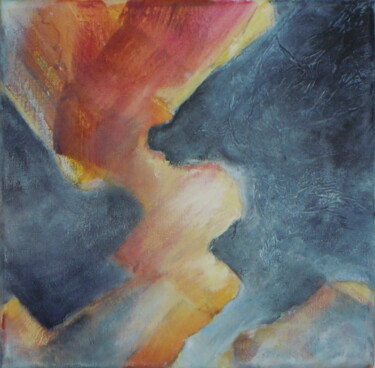 Peinture intitulée "Triptyque III" par Isabelle Corthay, Œuvre d'art originale, Acrylique Monté sur Châssis en bois