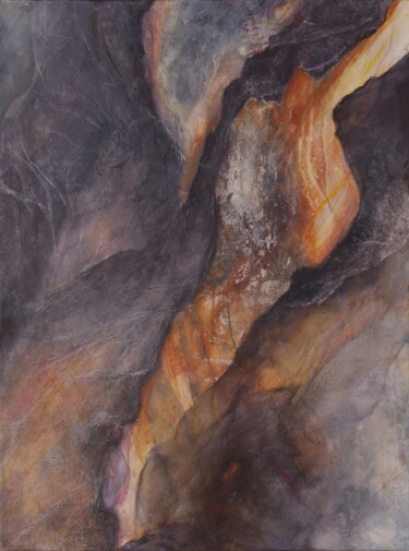 Peinture intitulée "Symbiose" par Isabelle Corthay, Œuvre d'art originale, Acrylique Monté sur Châssis en bois
